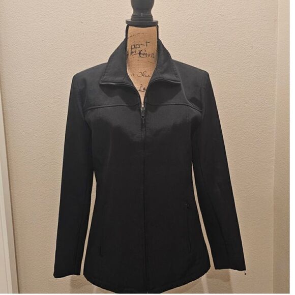 Andrew Marc Women's Zipper Front Black Jacket Size Small - Picture 1 of 10